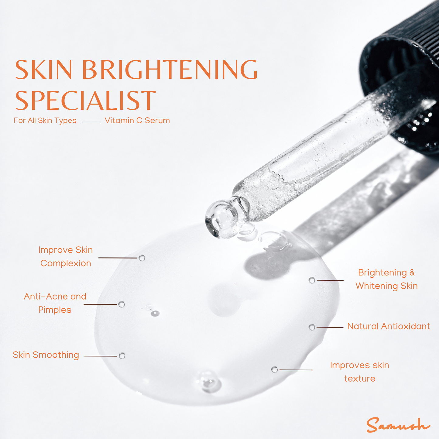 Samush Herbal Vitamin C Face Serum