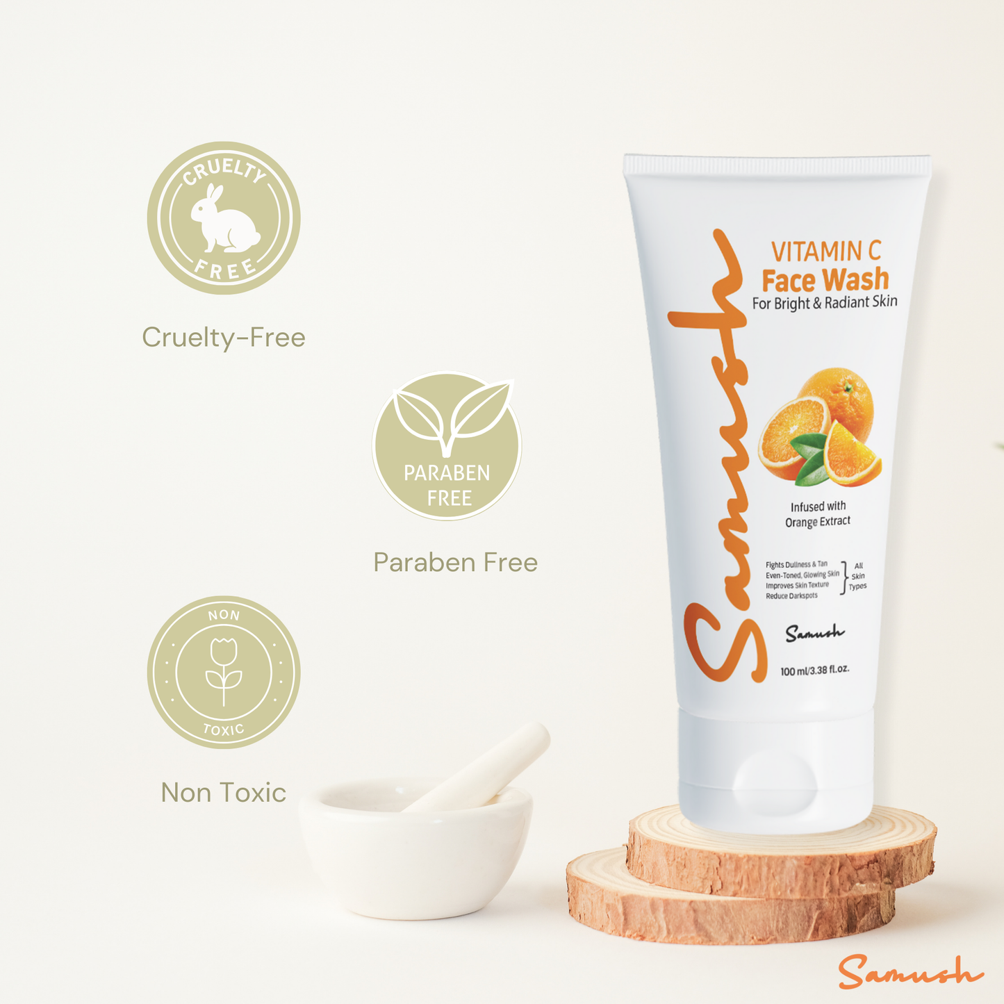 Samush Herbal Vitamin C Facewash